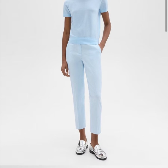 Theory Pants - EUC Theory Treeca Pull-On Pant in Good Linen